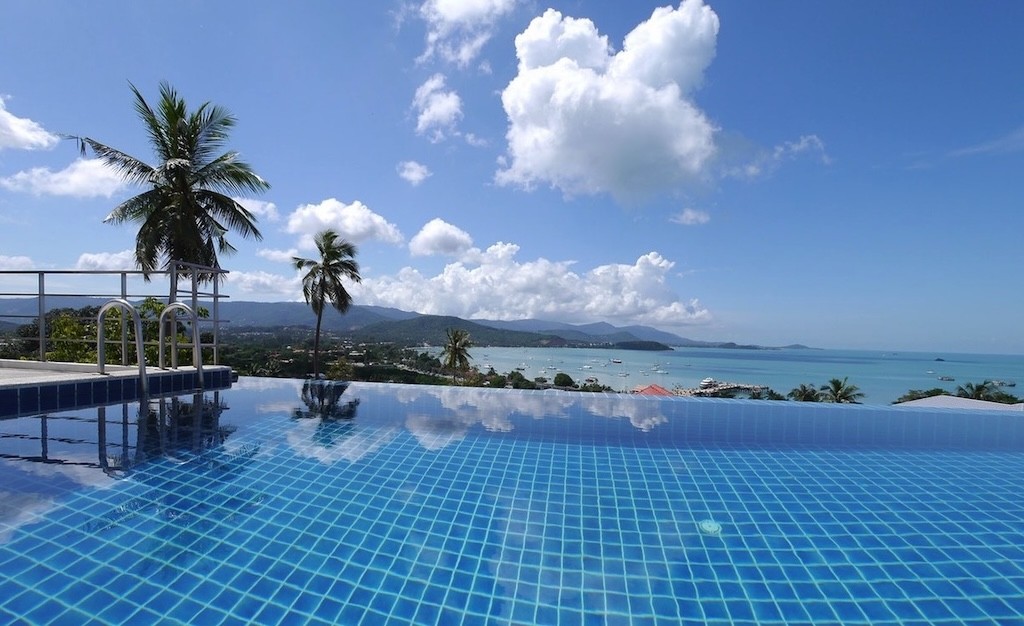 Luxury Sea View Apartment Koh Samui Pool View