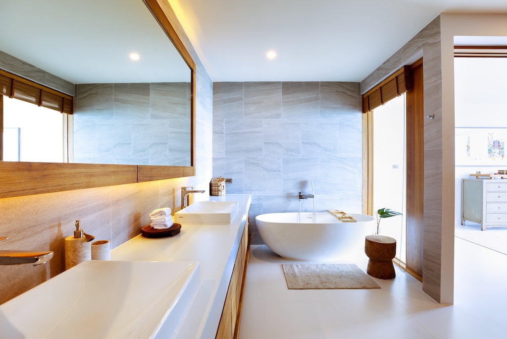Luxury Villa Samui Bathtub