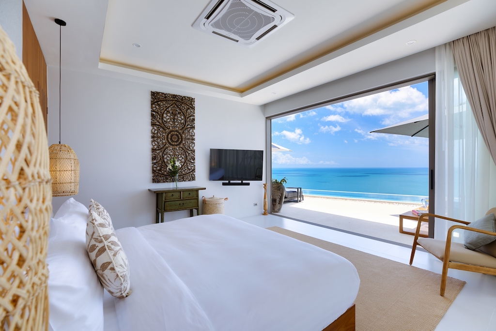 Luxury Villa Samui Bedroom View