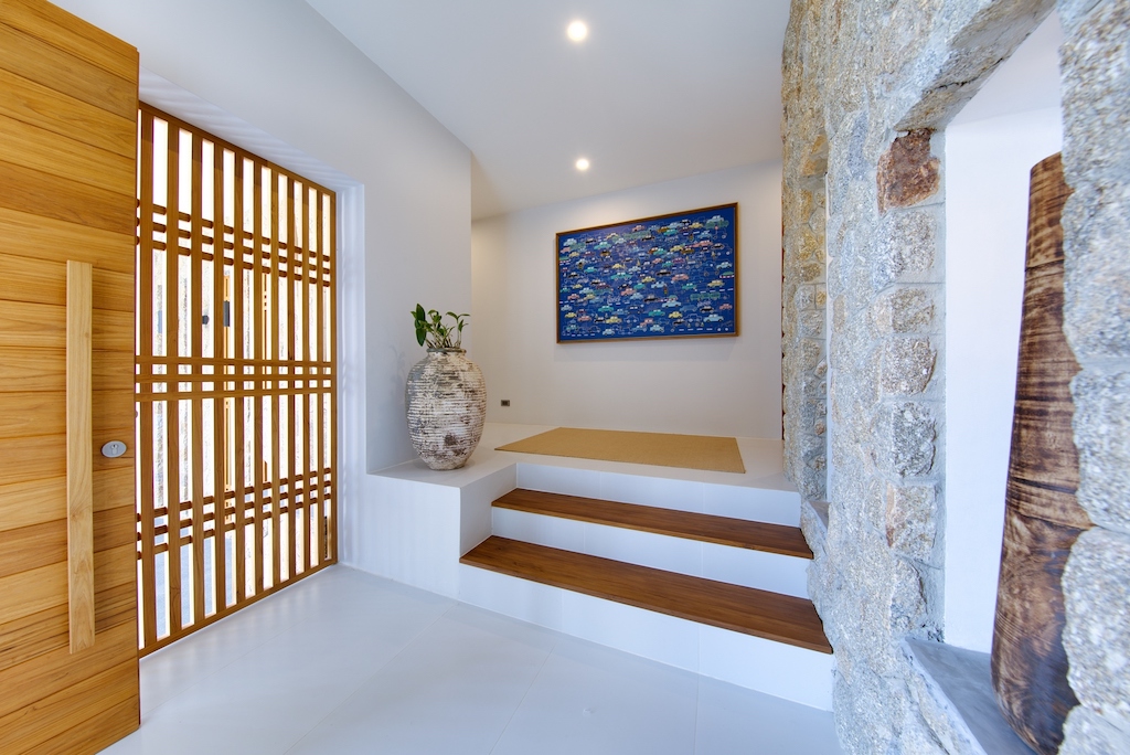 Luxury Villa Samui Entrance