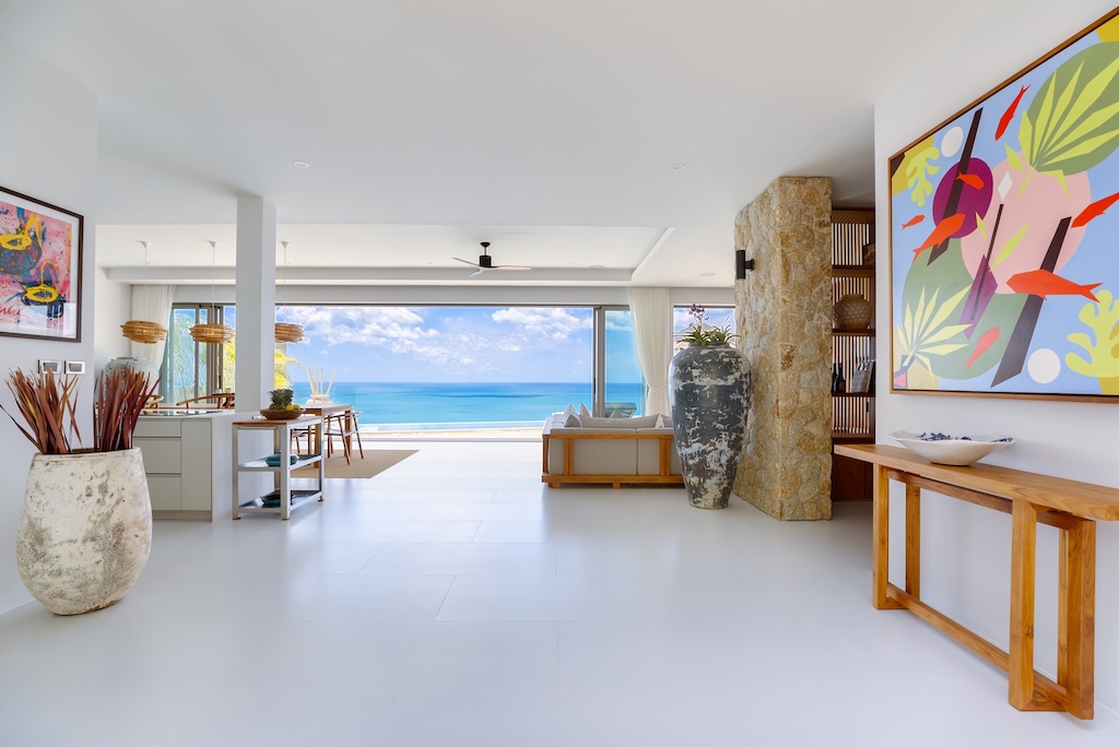 Luxury Villa Samui Living Area