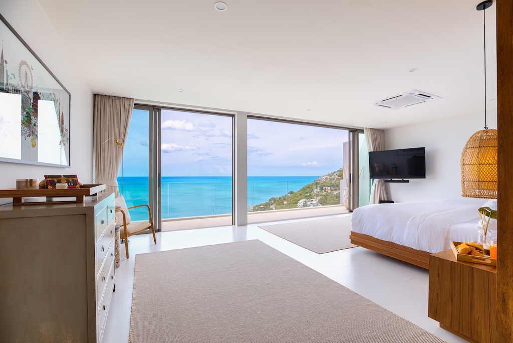 Luxury Villa Samui Master View