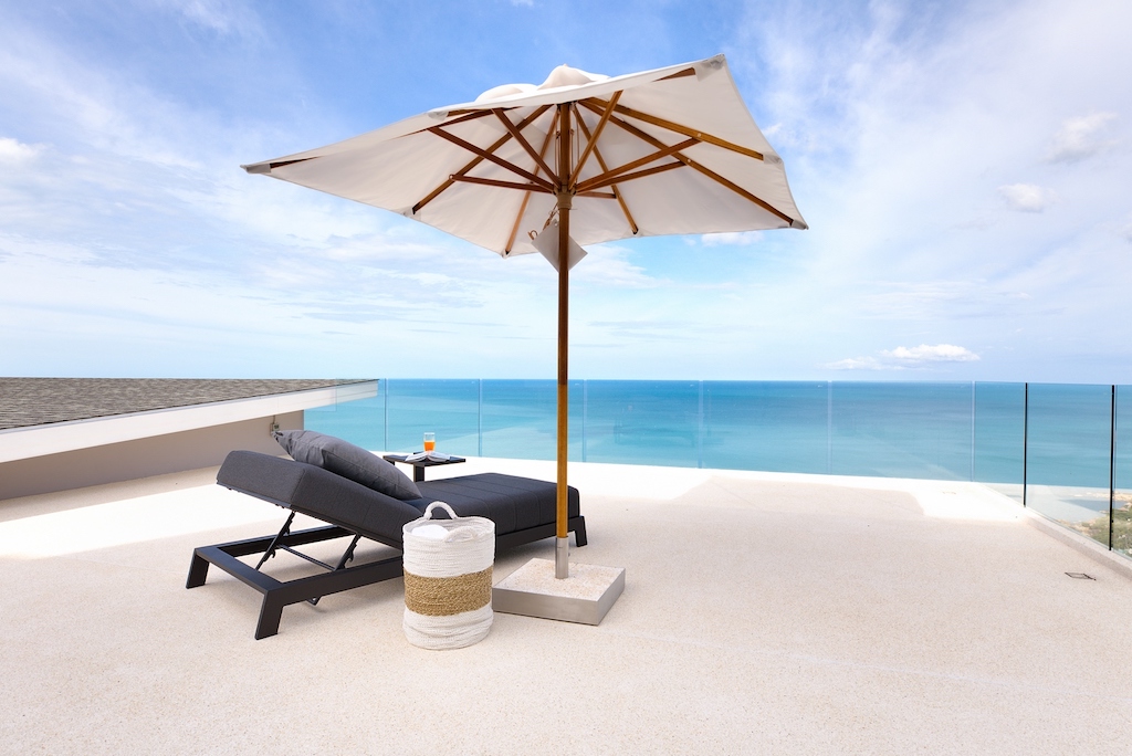 Luxury Villa Samui Rooftop Terrace