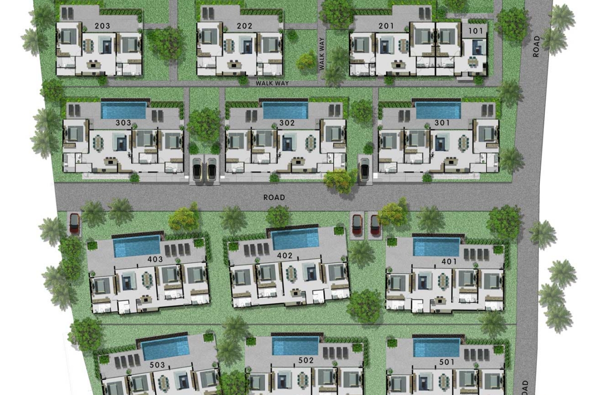 MA Villas Site Plan