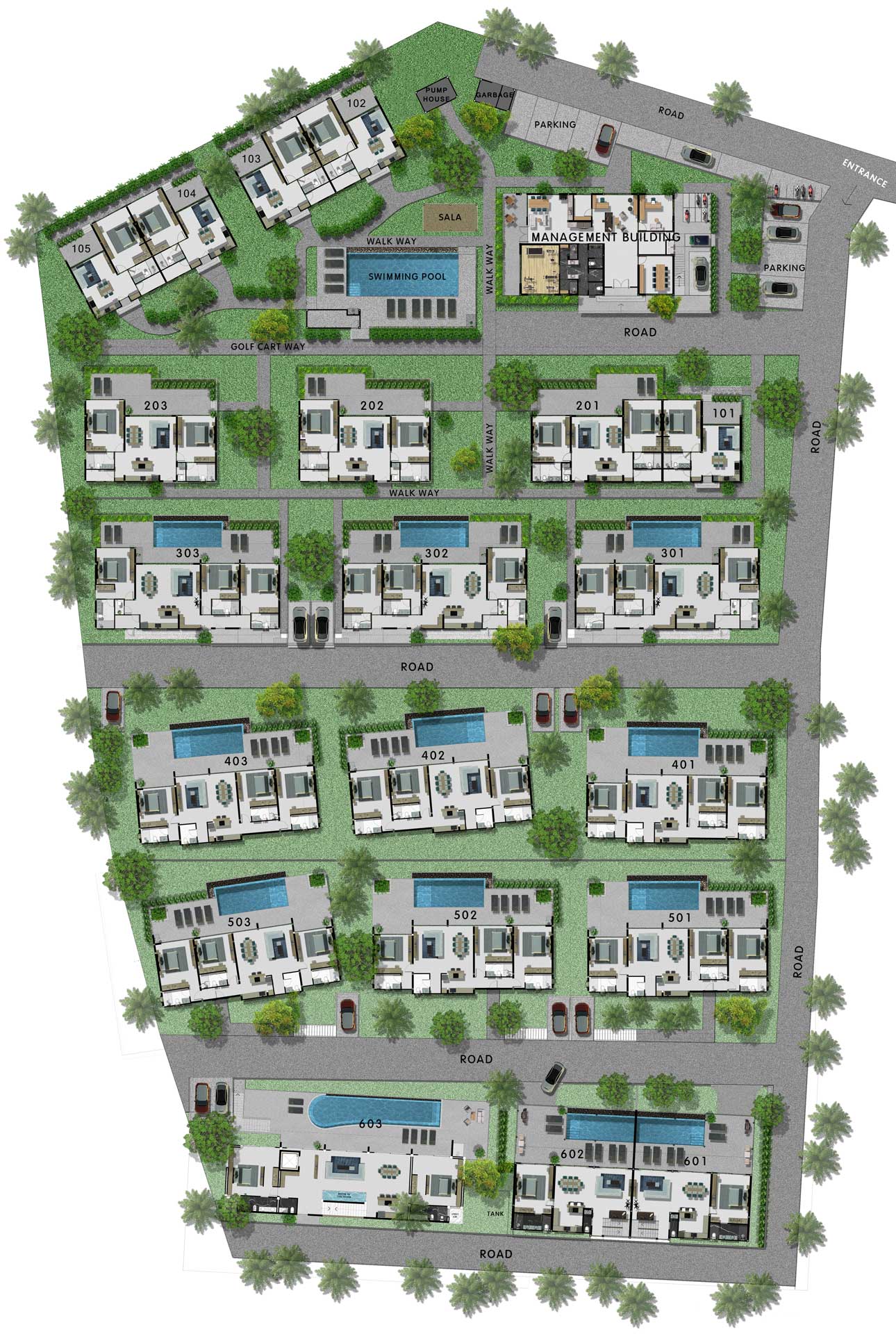 MA Villas Site Plan
