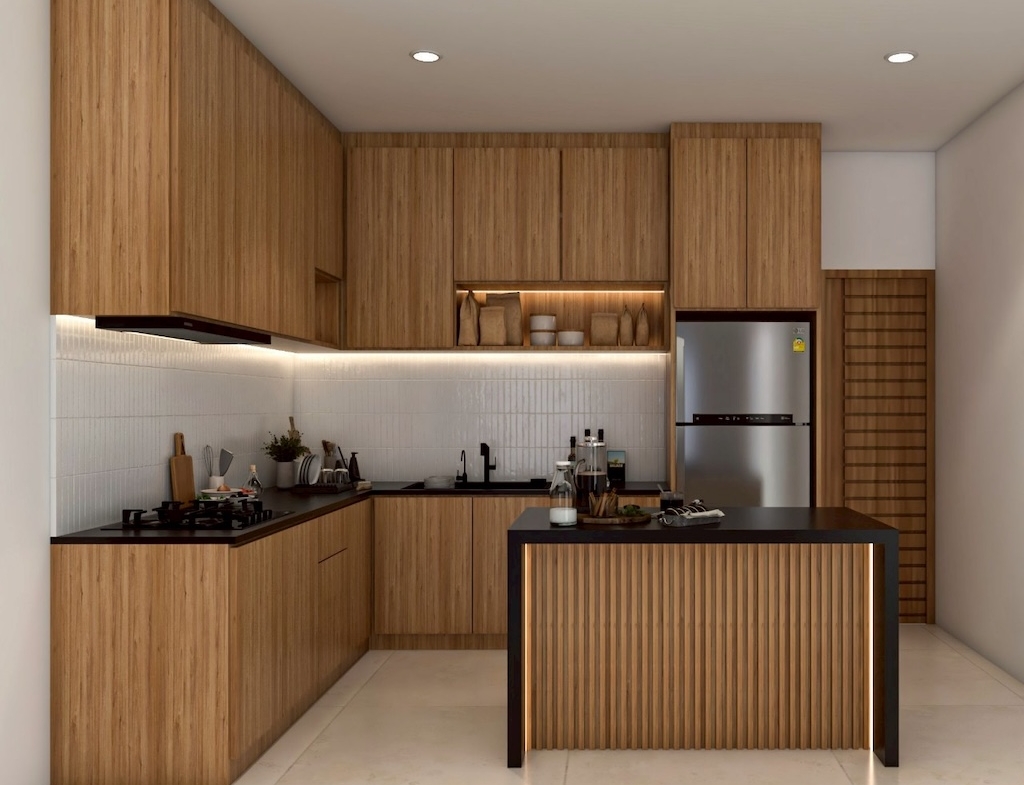 Maenam 3-Bed Villas Kitchen