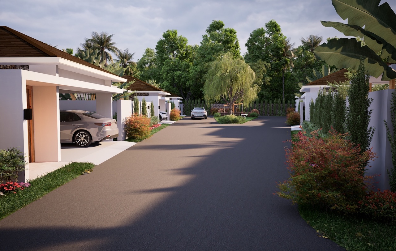 Maenam 3 Bedroom Villas Site Road