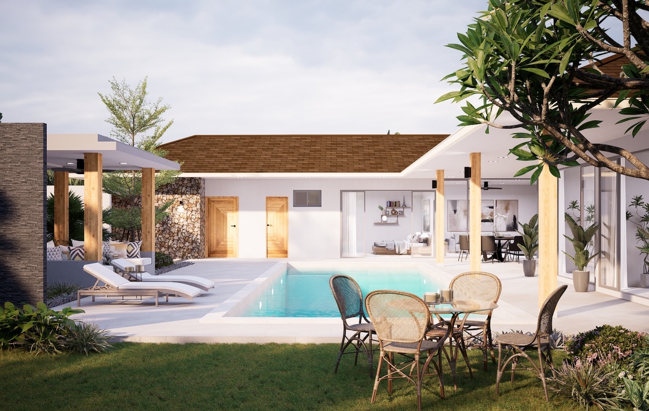 Maenam 3 Bedroom Villas Terrace
