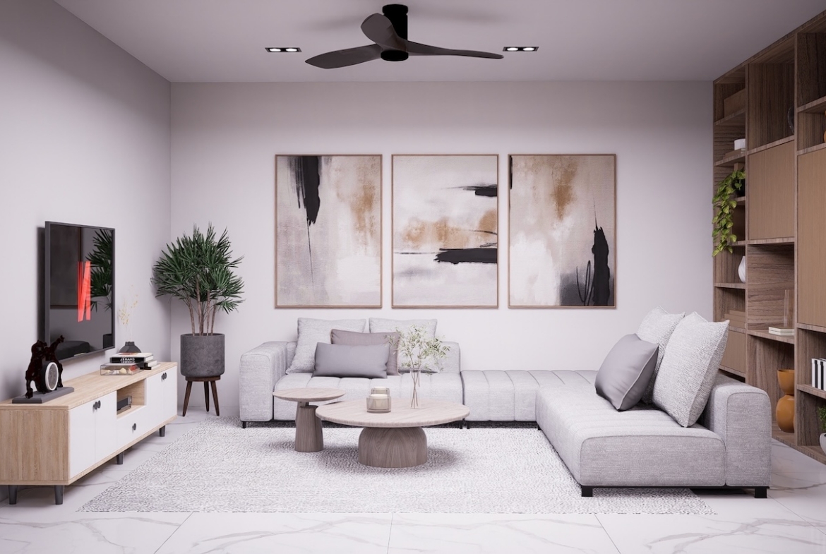 Maenam 3 Bedroom Villas Lounge