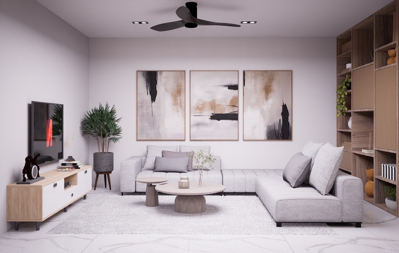 Maenam 3 Bedroom Villas Lounge