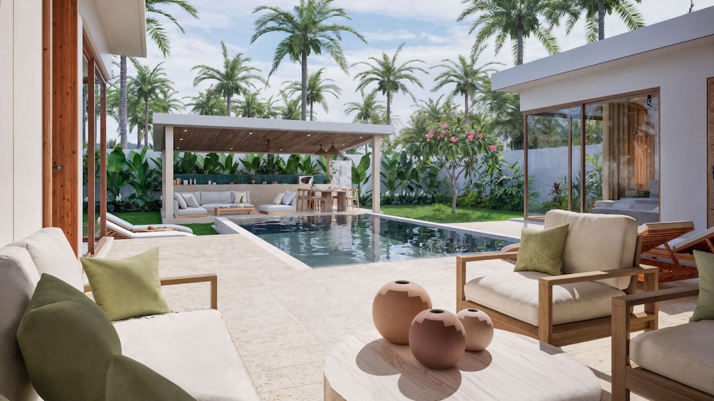 Maenam Ko Samui villas Terrace