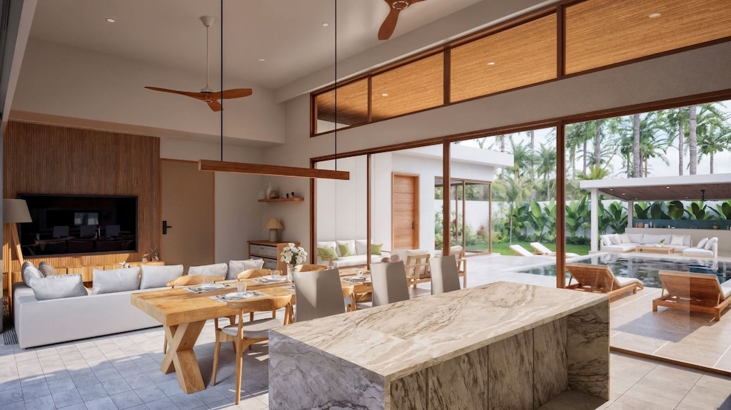 Maenam Ko Samui villas Kitchen