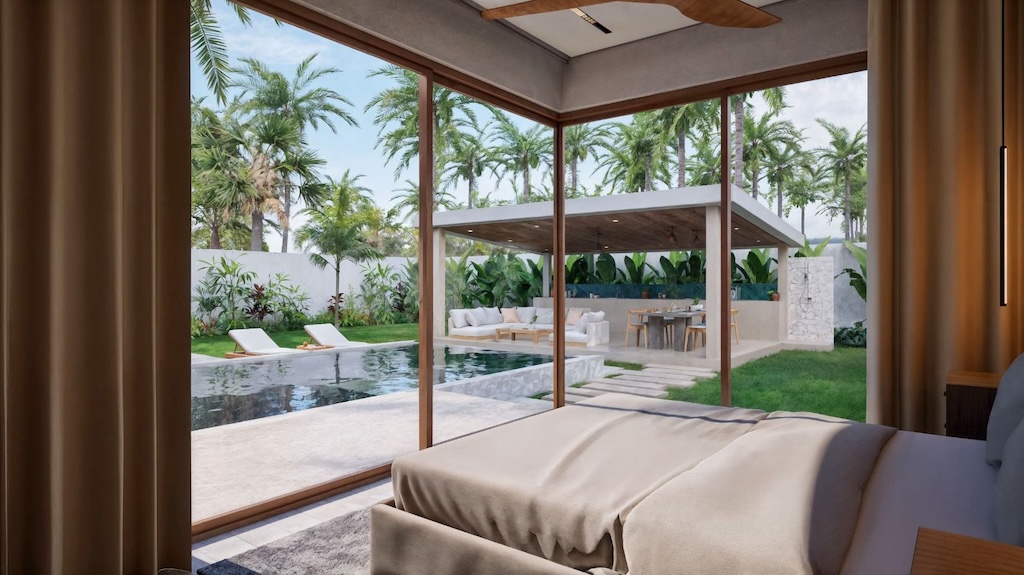 Maenam Ko Samui villas Bedroom