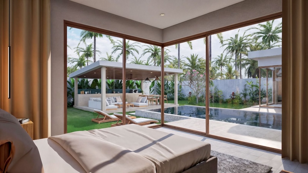 Maenam Ko Samui villas Bedroom