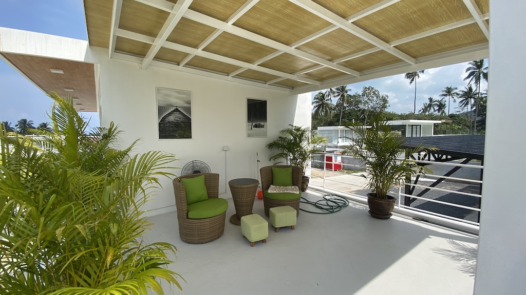 Maenam Koh Samui Villa Covered Terrace