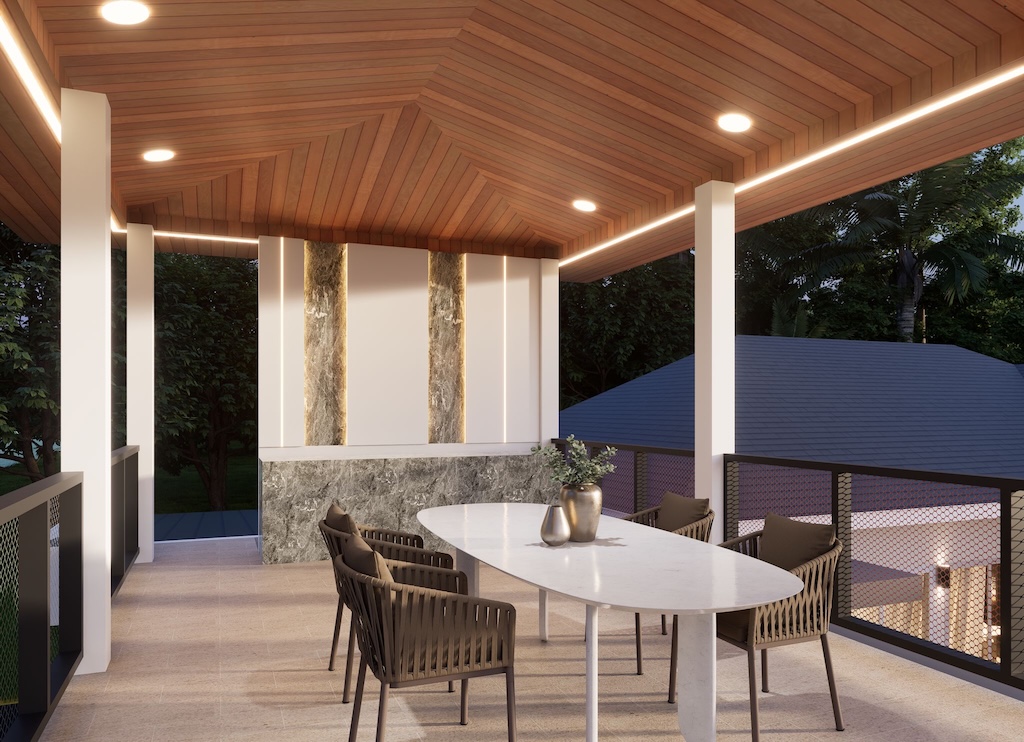 Maenam Soi 1 Villas For Sale Terrace