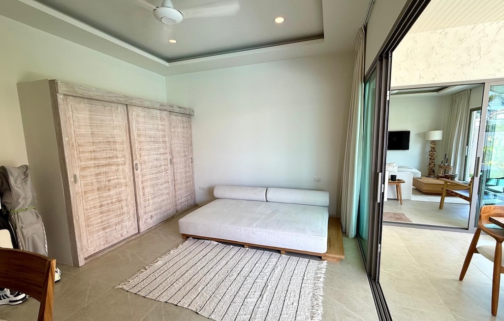 Maenam Two Bed Villa Guest Bedroom