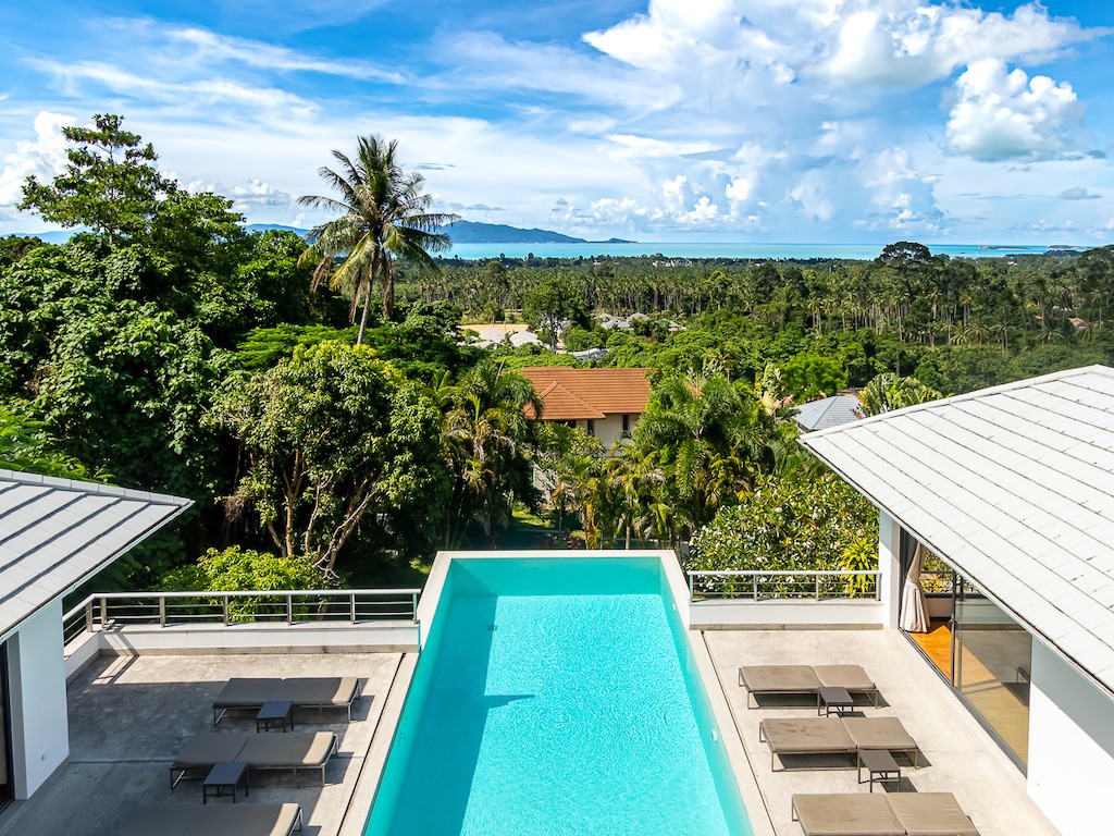 Maenam Villa Koh Samui View