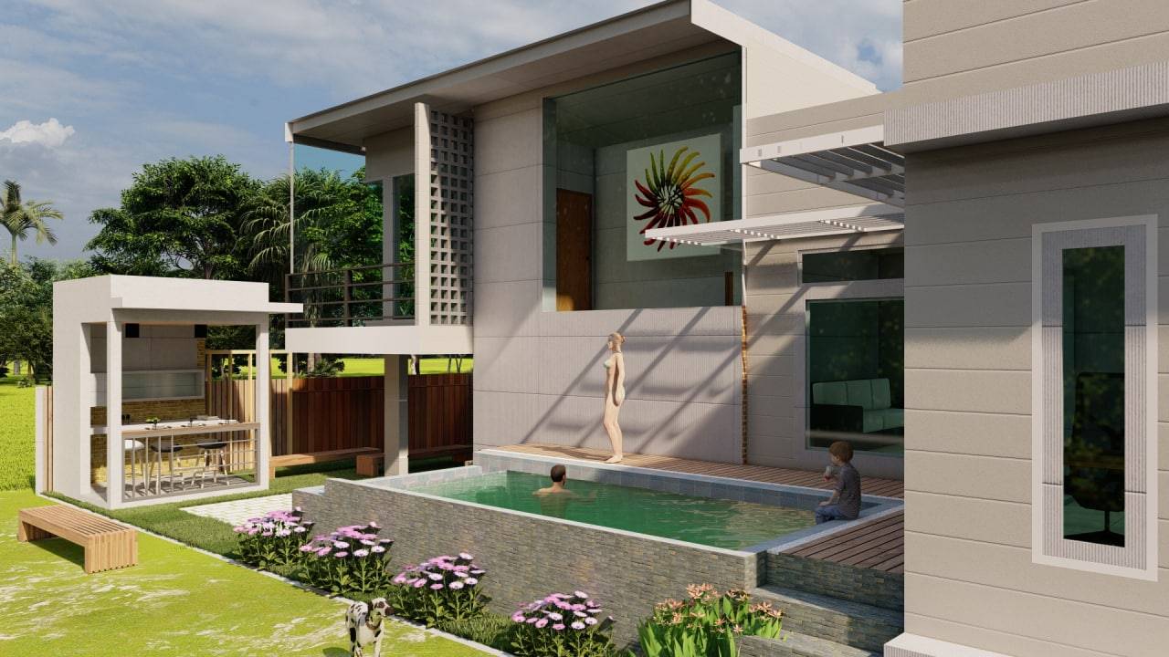 Maenam Villa Pool