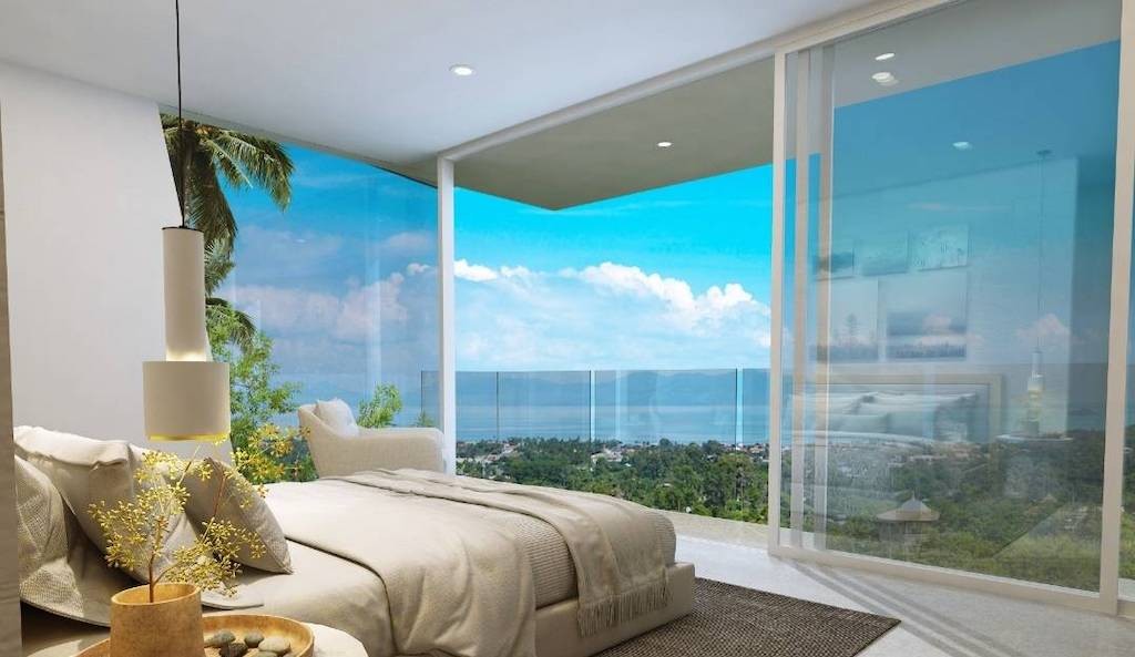 Maenam Villas For Sale Bedroom View