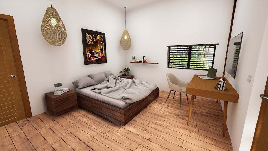 Maenam Villas Ko Samui Bedroom