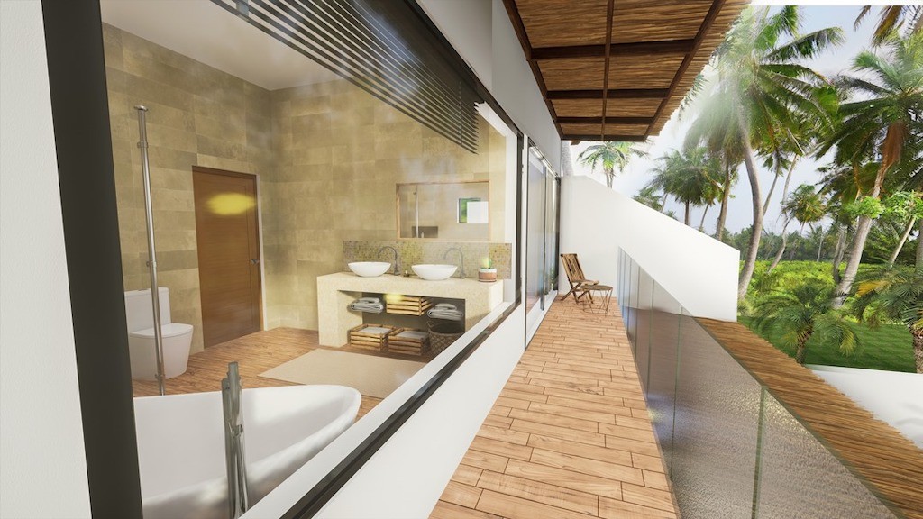 Maenam Villas Ko Samui Balcony