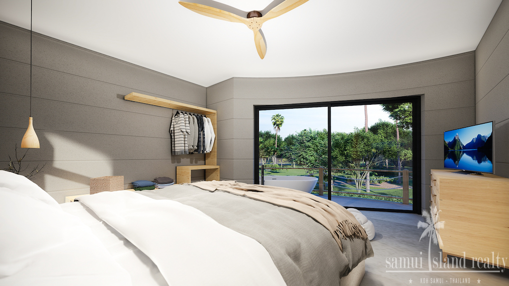 Manna Residence Koh Samui Bedroom View
