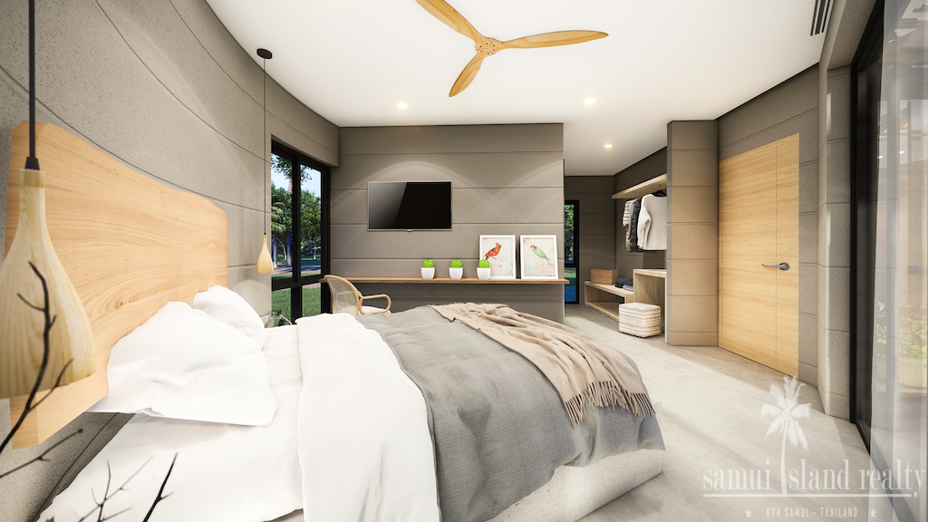 Manna Residence Koh Samui Bedroom