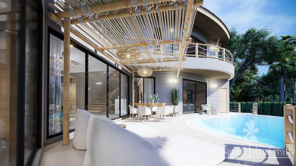 Manna residence Koh Samui Covered Terrace
