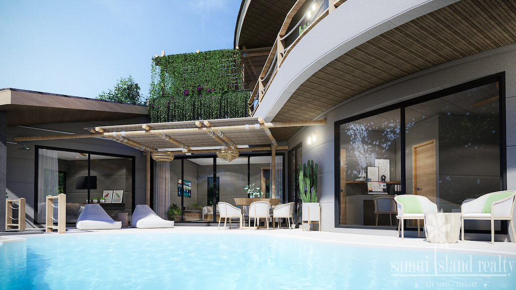 Manna Residence Koh Samui Poolside Terrace