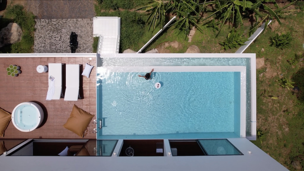 Modern Chaweng Noi Sea View Villa Pool