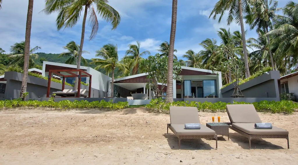 Modern Koh Samui Beachfront Property Beach