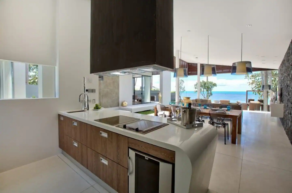 Modern Koh Samui Beachfront Property Kitchen
