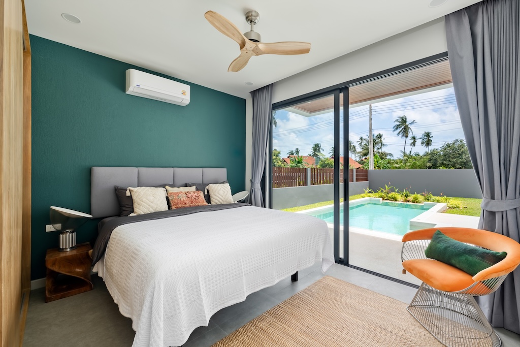 Modern Koh Samui Houses Bedroom