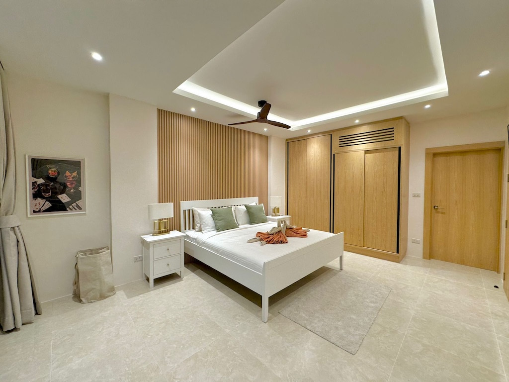 Modern Koh Samui Villa Bedroom