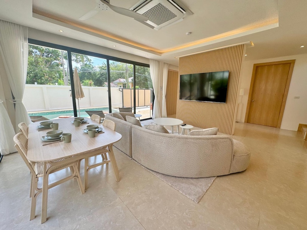 Modern Koh Samui Villa Lounge