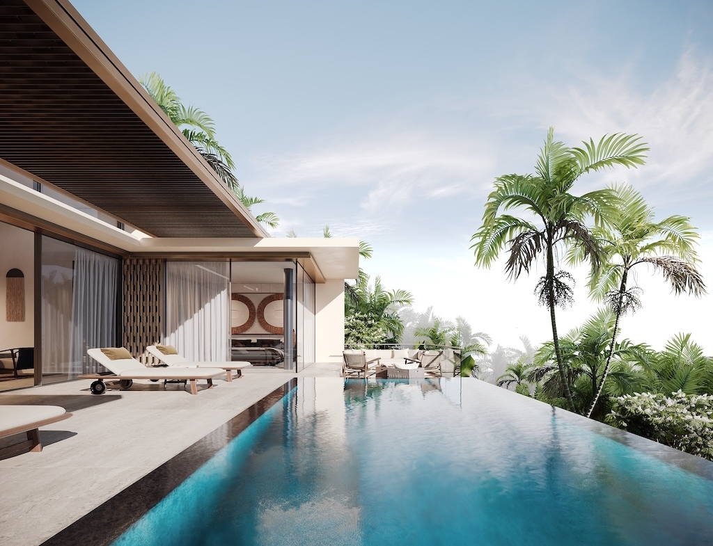 Modern Sea View Koh Phangan Villas Pool
