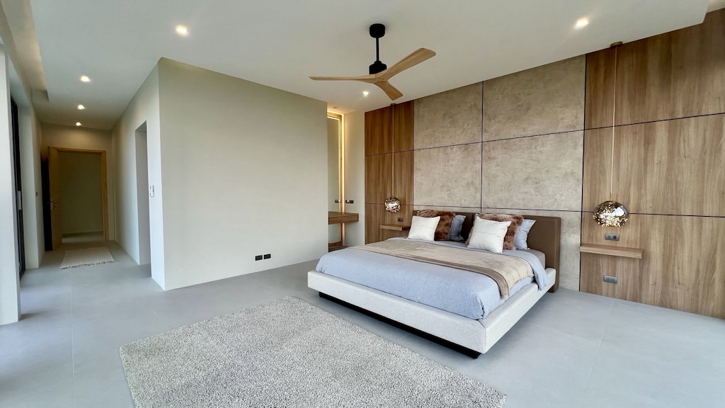 Modern Sea View Villa For Sale In Plai Laem Bedroom