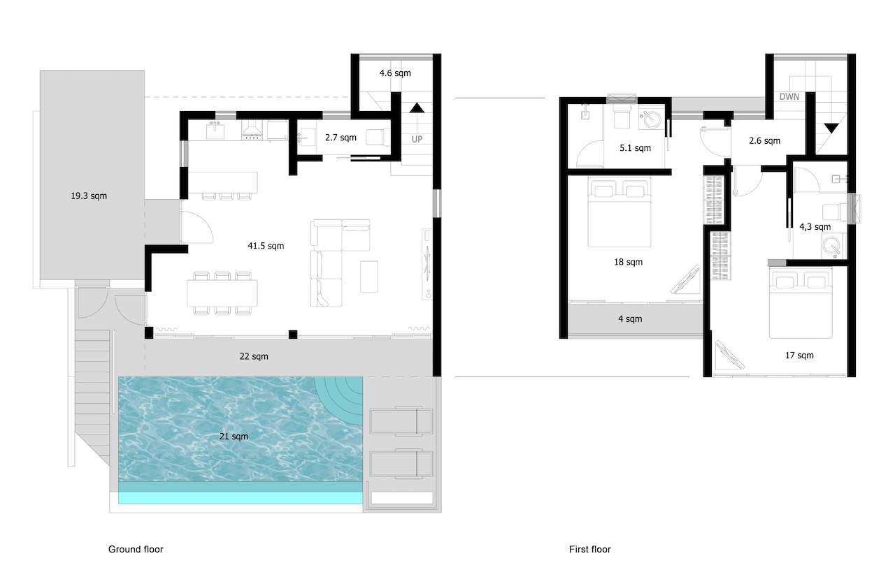 Modern Style Pool Villas Ko Samui – image 2 Modern Style Pool Villas Ko Samui – Residential All in Koh Samui (photo 2)