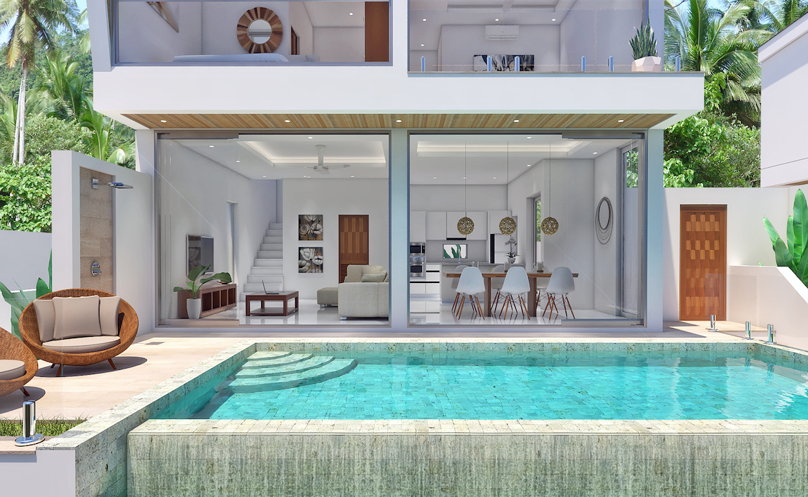 Modern Style Pool Villas Ko Samui – Residential All in Koh Samui (photo 4)