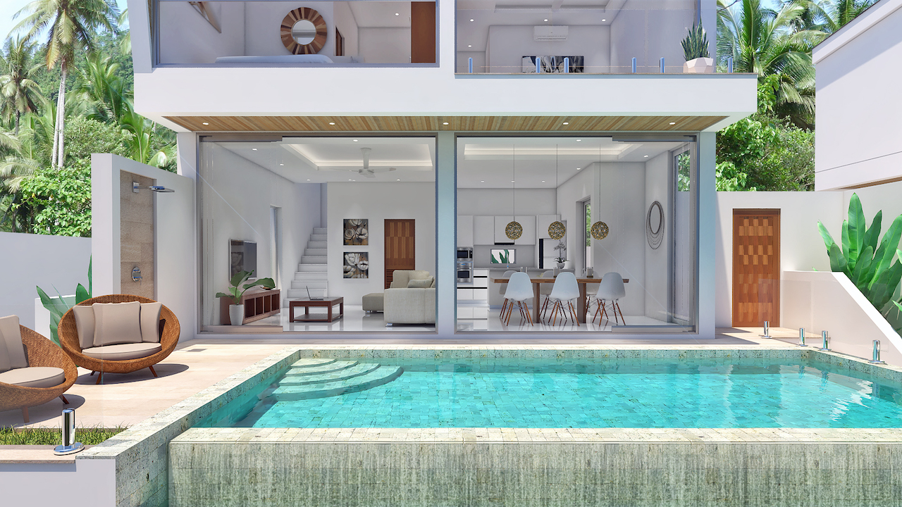 Modern Style Pool Villas Ko Samui – image 4 Modern Style Pool Villas Ko Samui – Residential All in Koh Samui (photo 4)