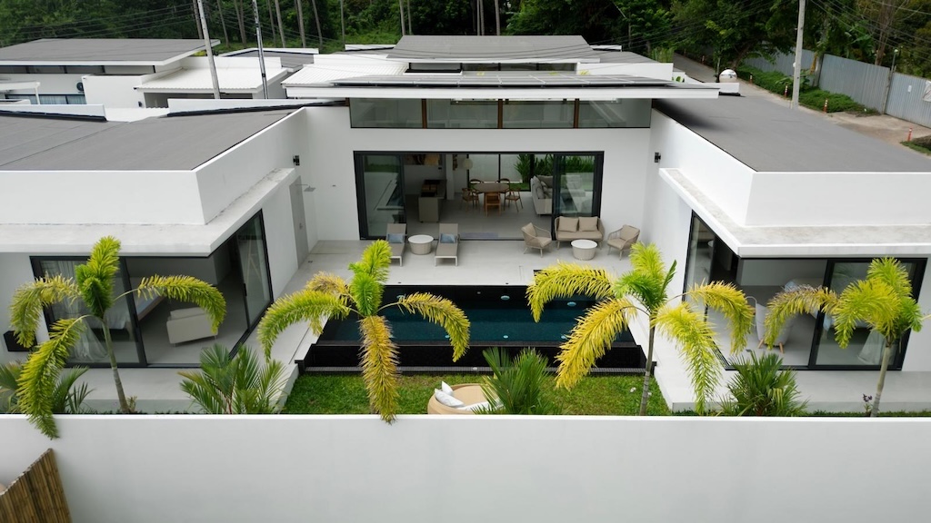 Move In Ready Lamai Villa Aerial Front