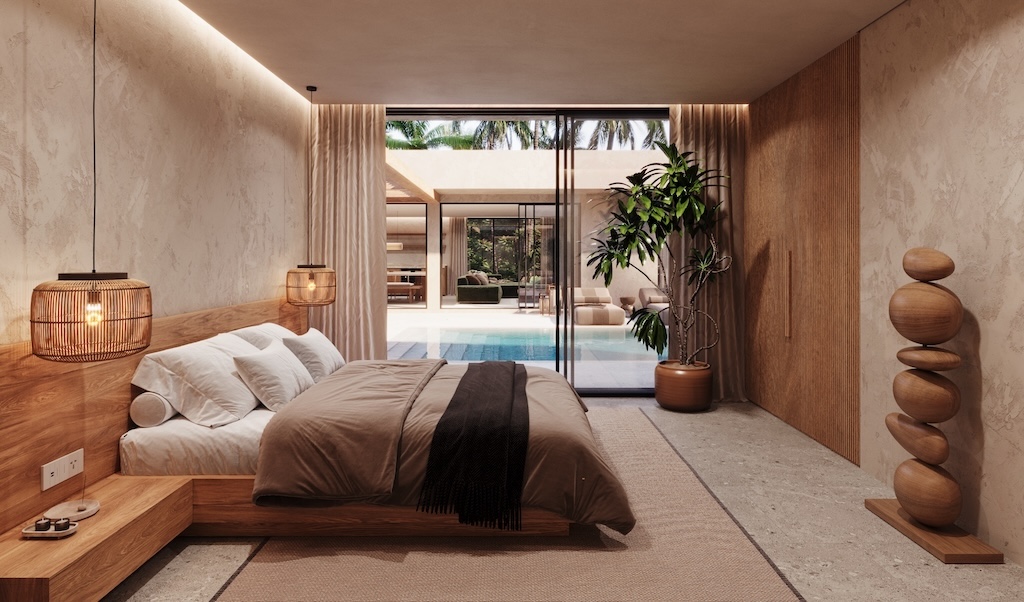 Nadi Villas Bedroom view