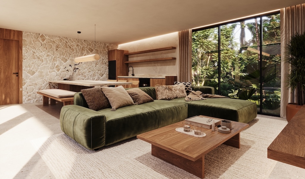 Nadi Villas Living Area