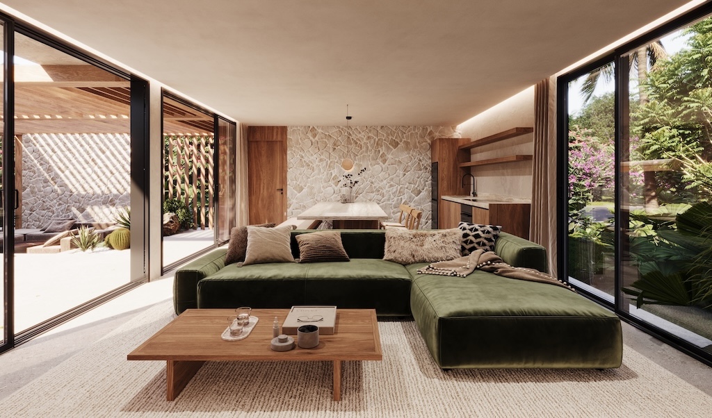Nadi Villas Living Room