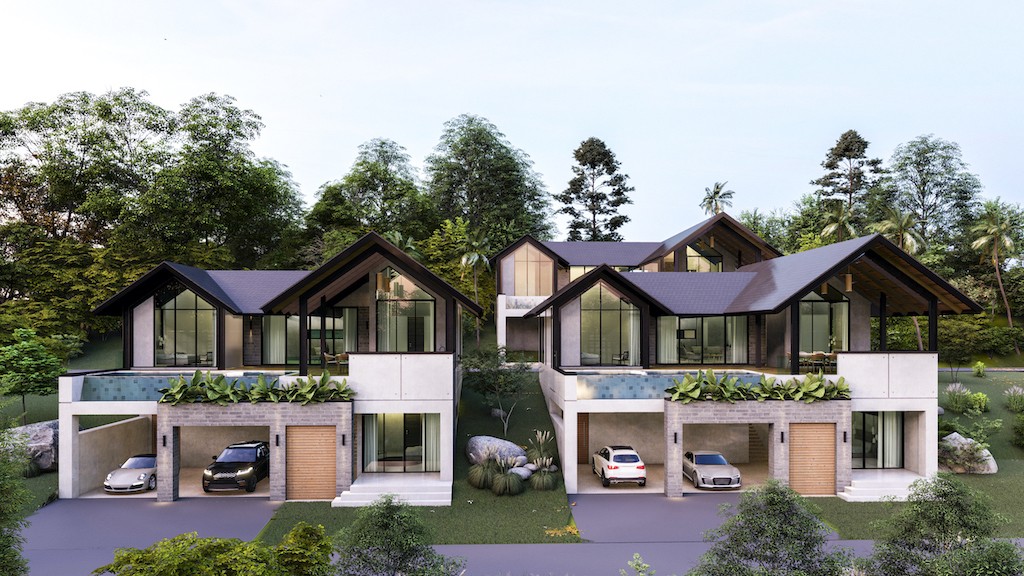 Namuang Villas Koh Samui Site Render