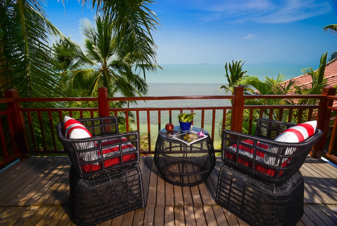 Napasai Beachfront Villa For Sale – Residential All in Koh Samui (photo 9)
