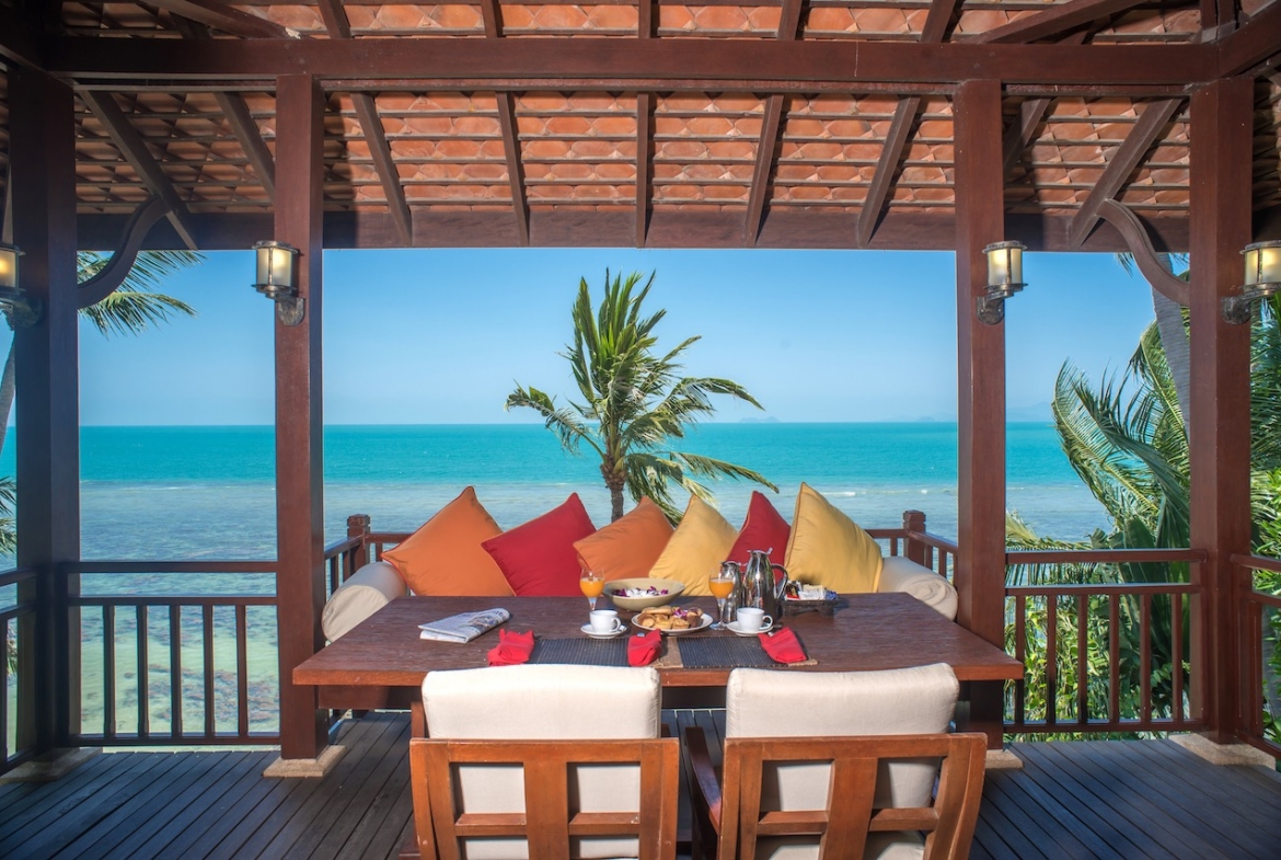 Napasai Beachfront Villa For Sale – Residential All in Koh Samui (photo 4)