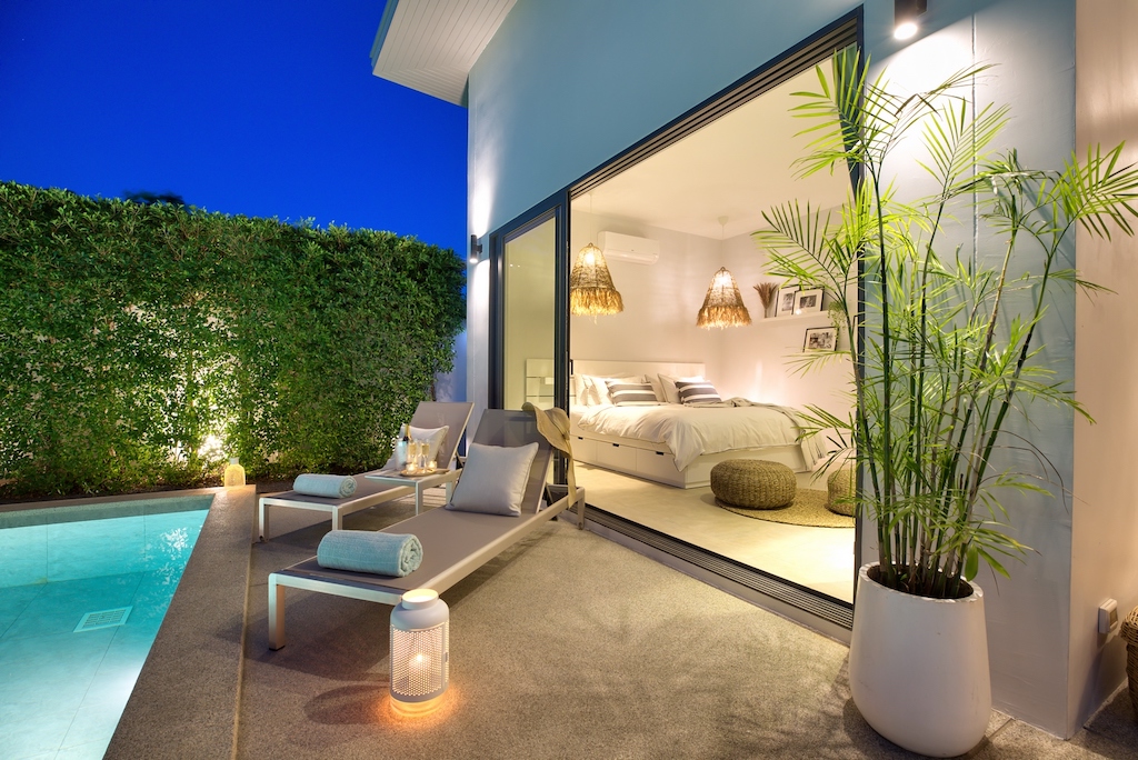 Terrace At Night