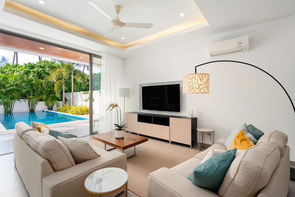 Newly Completed Bophut Villa TV